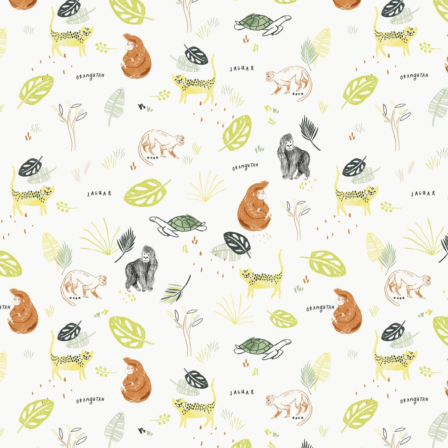 20" Remnant - Just Hanging Out - Cotton Poplin