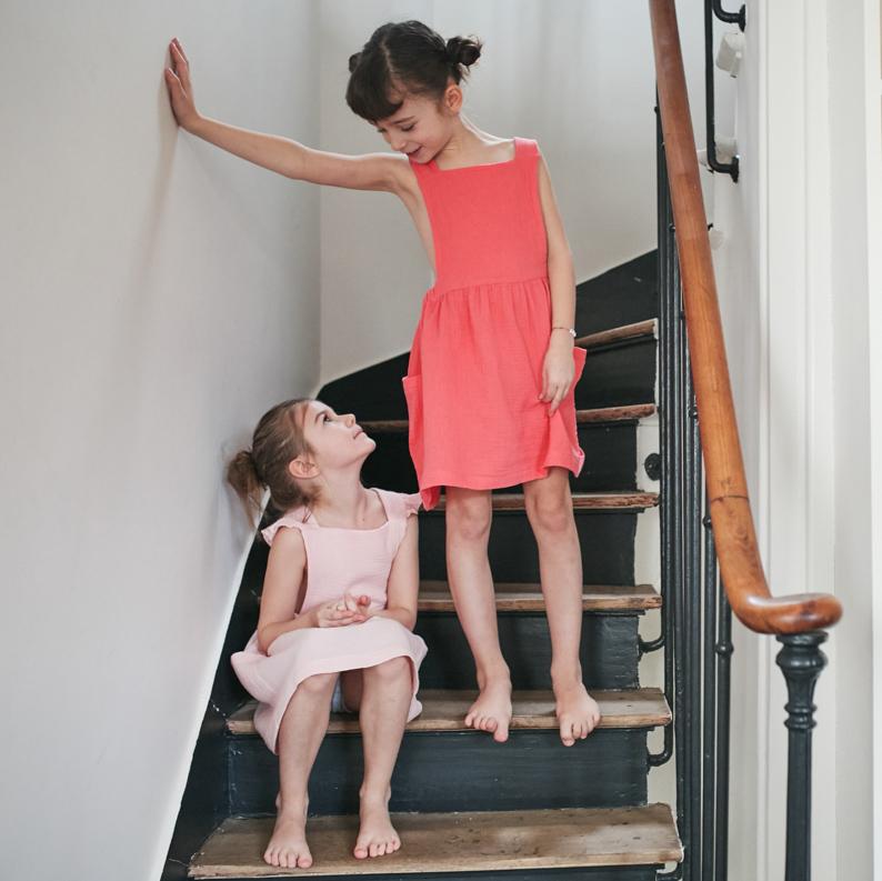 Ikatee - MILANO Dress Kids 3-12Y - Paper sewing pattern