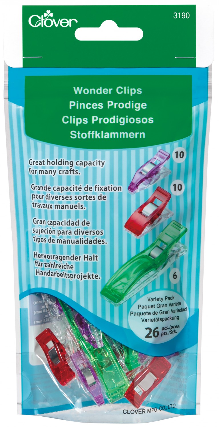 CLOVER - Wonder Clips Variety Pack - 26pcs