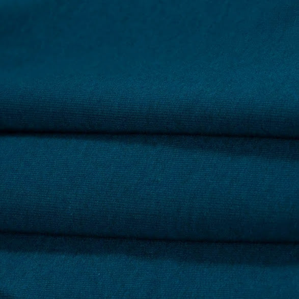 Bamboo/Cotton Stretch Jersey - Moroccan Blue