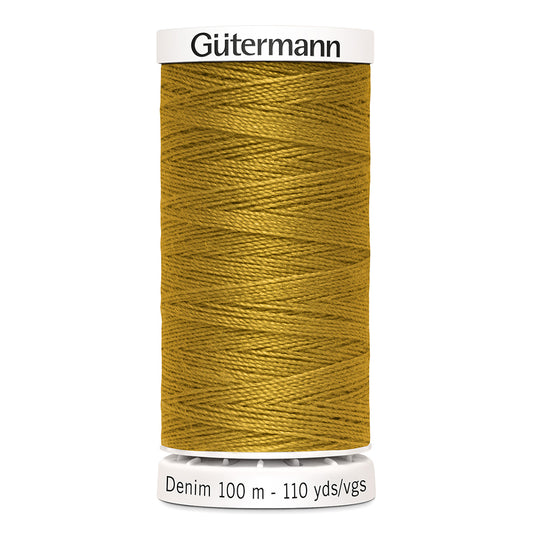 Gütermann Jean Thread 100m - Gold  Col. 970