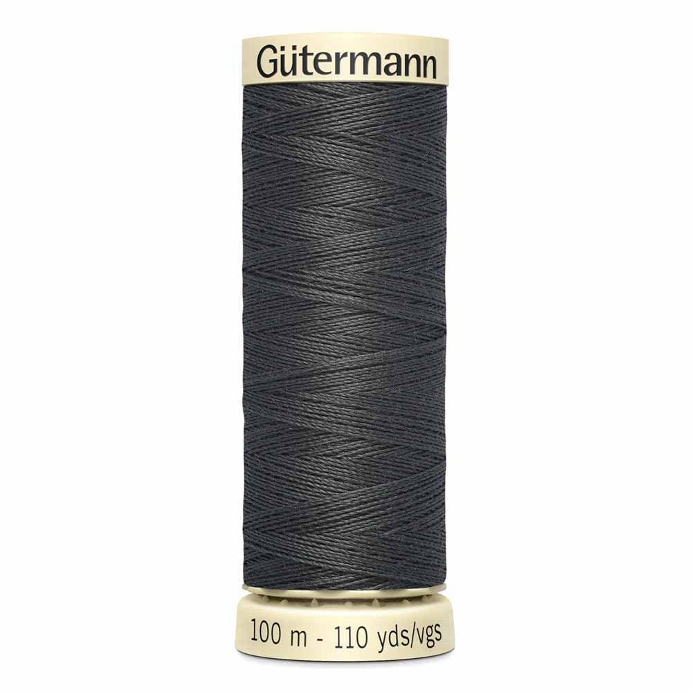 Gütermann Sew-All Thread 100m - Charcoal Col. 125 - Riverside Fabrics