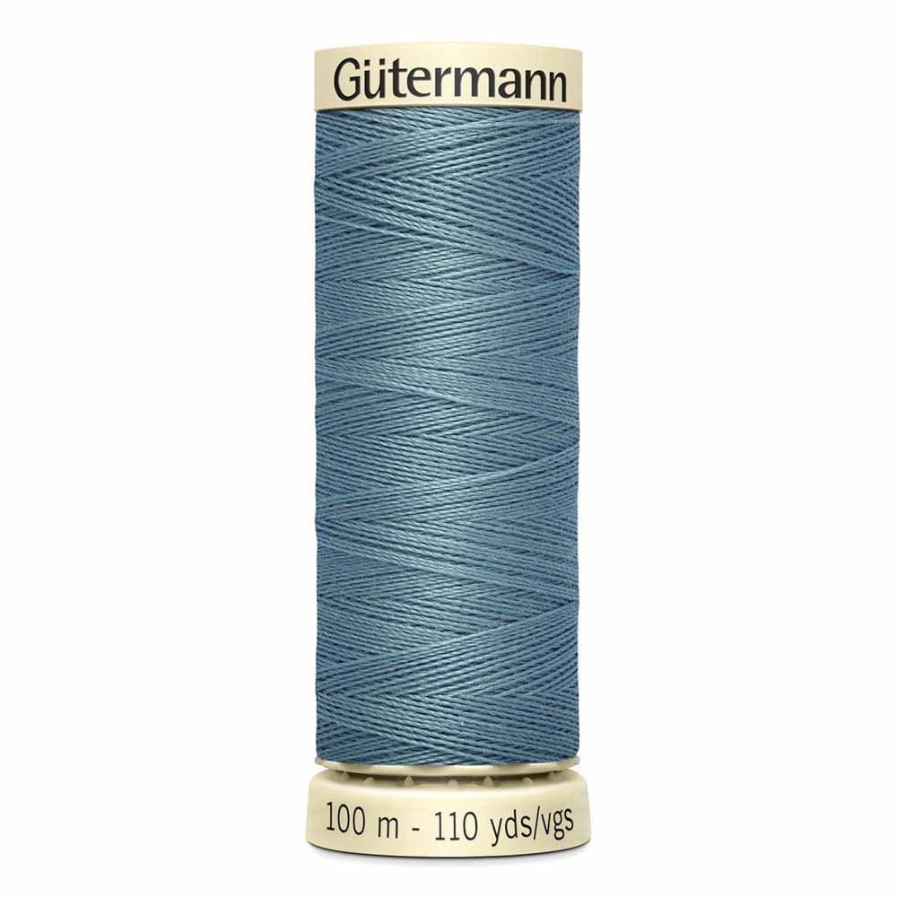 Gütermann Sew-All Thread 100m - Medium Grey Blue Col.128