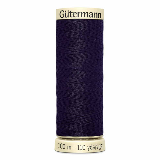 Gütermann Sew-All Thread 100m - Midnight Navy Col.280 - Riverside Fabrics