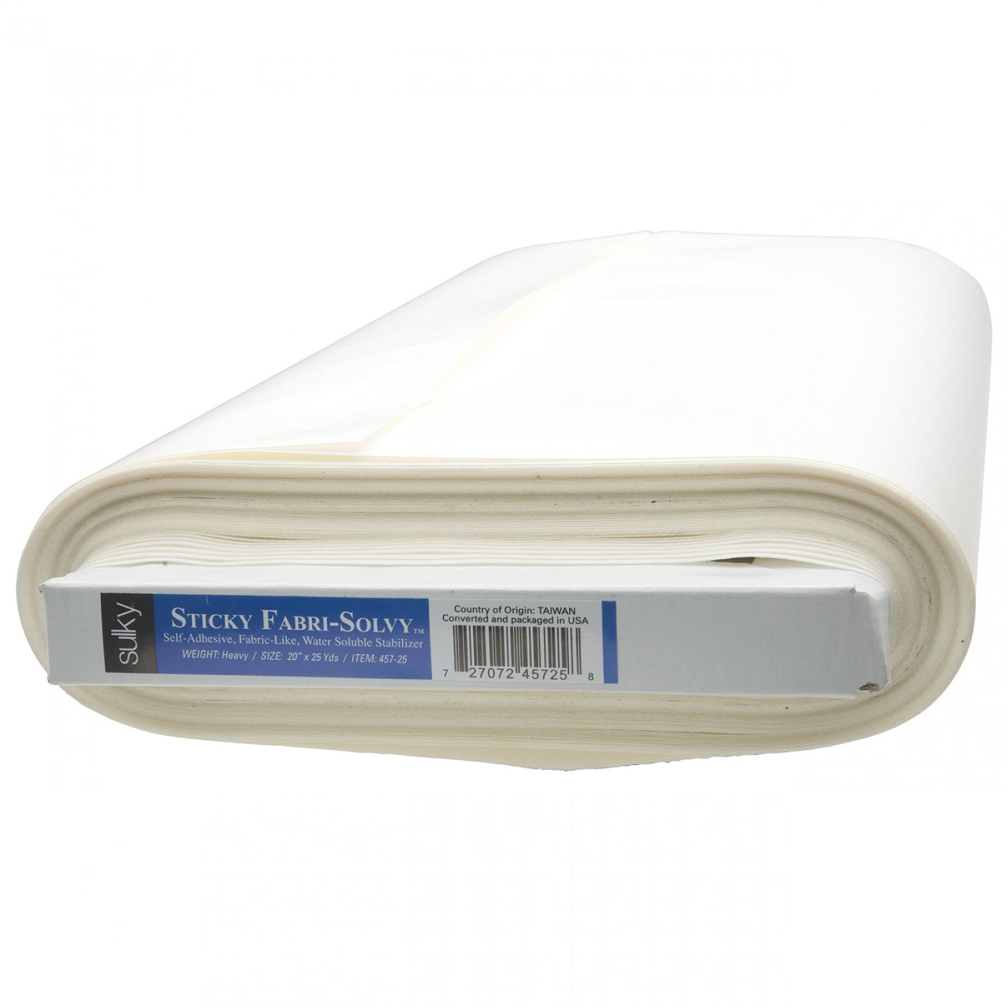 Sticky Fabri-Solvy Washaway Stabilizer White - 20" wide