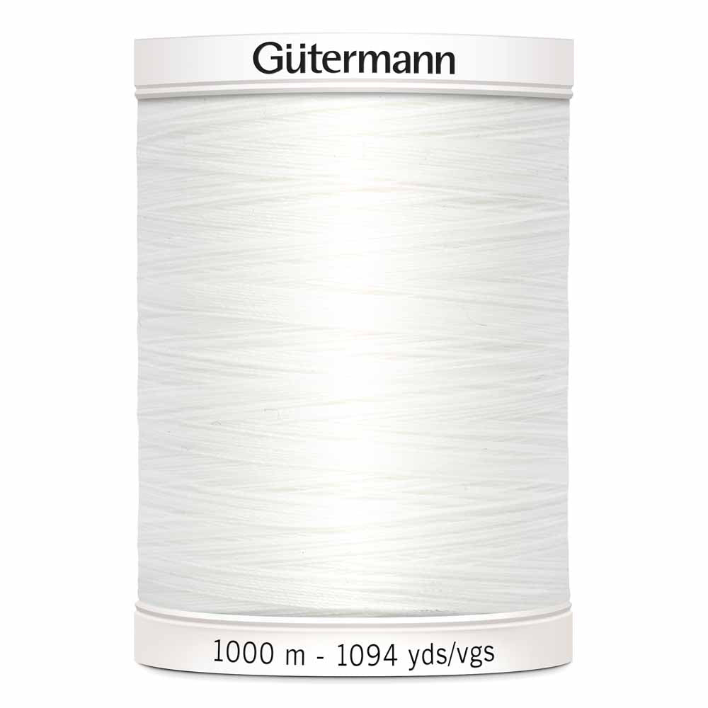 Hilo de bordar Blanco Gutermann (1000 mts) - Truben