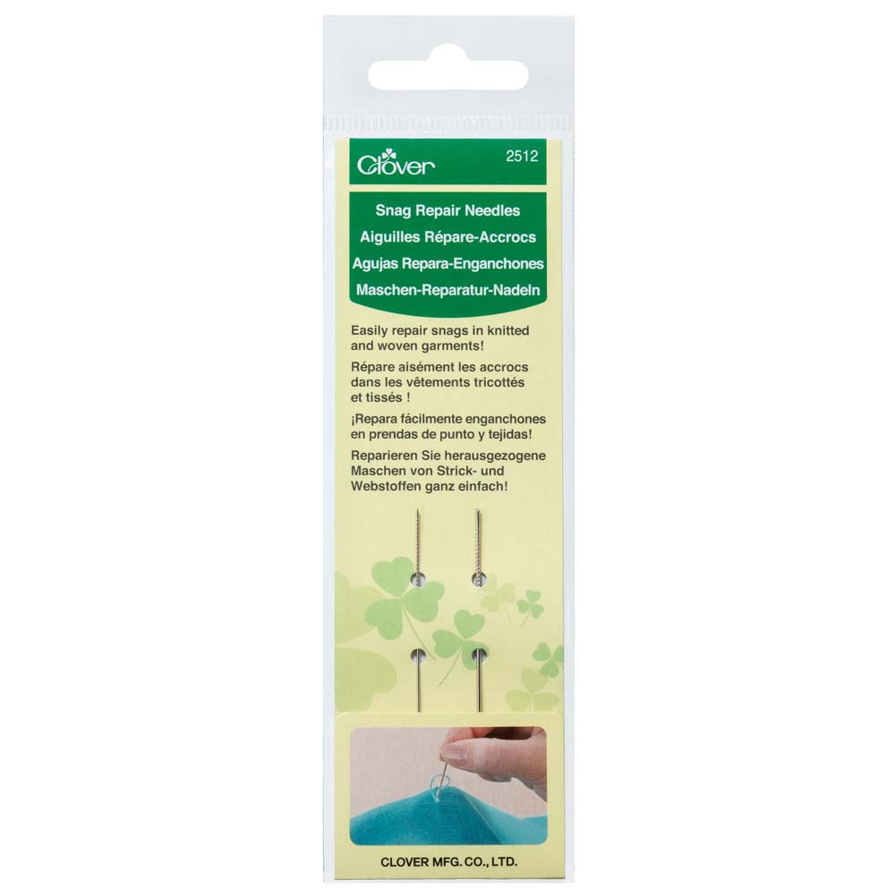 CLOVER 2512 - Snag Repair Needles - 2 pcs - Riverside Fabrics