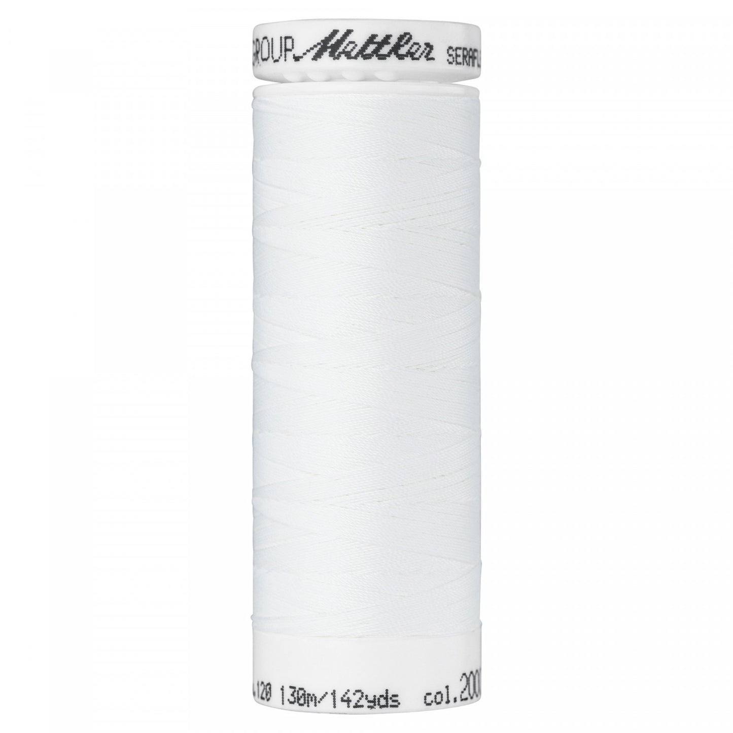 Seraflex - Mettler - Stretch Thread - For Stretchy Seams - 130 Meters - White