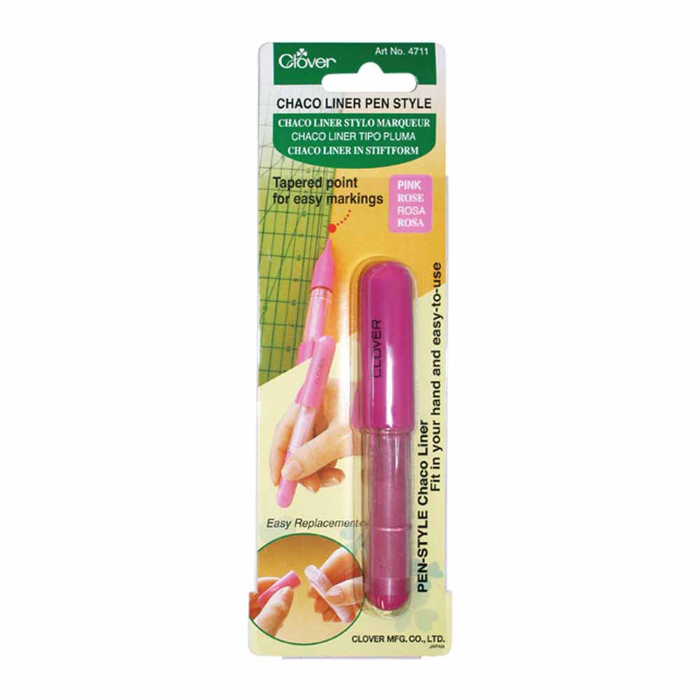 CLOVER 4711 Pen Style Chaco Liner Pink Riverside Fabrics