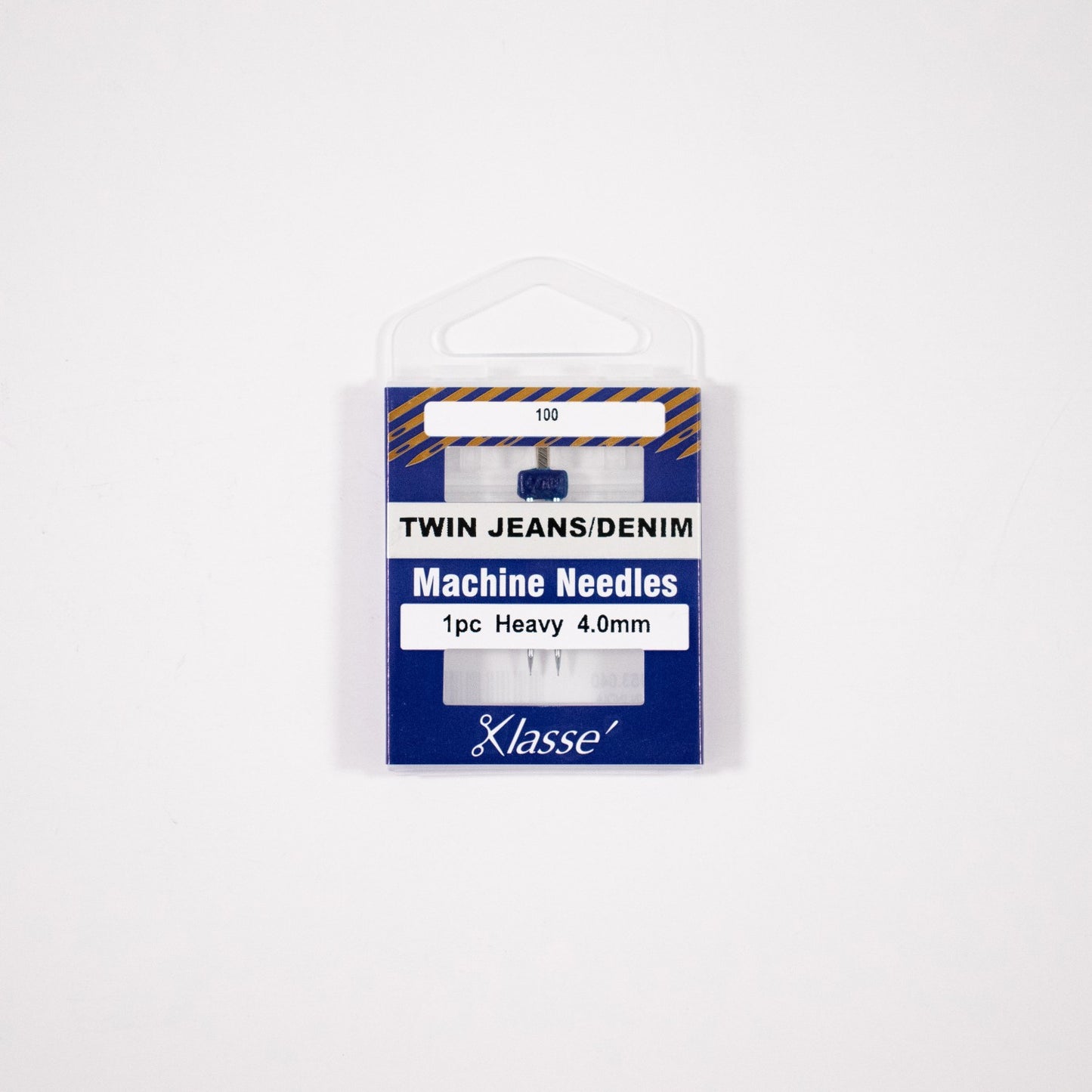 KLASSE´ Twin Jean Needle Cassette - Size 100/16 - 4mm