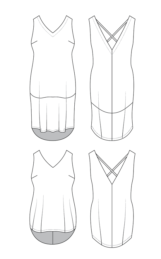 Webster Top and Dress - By Cashmerette