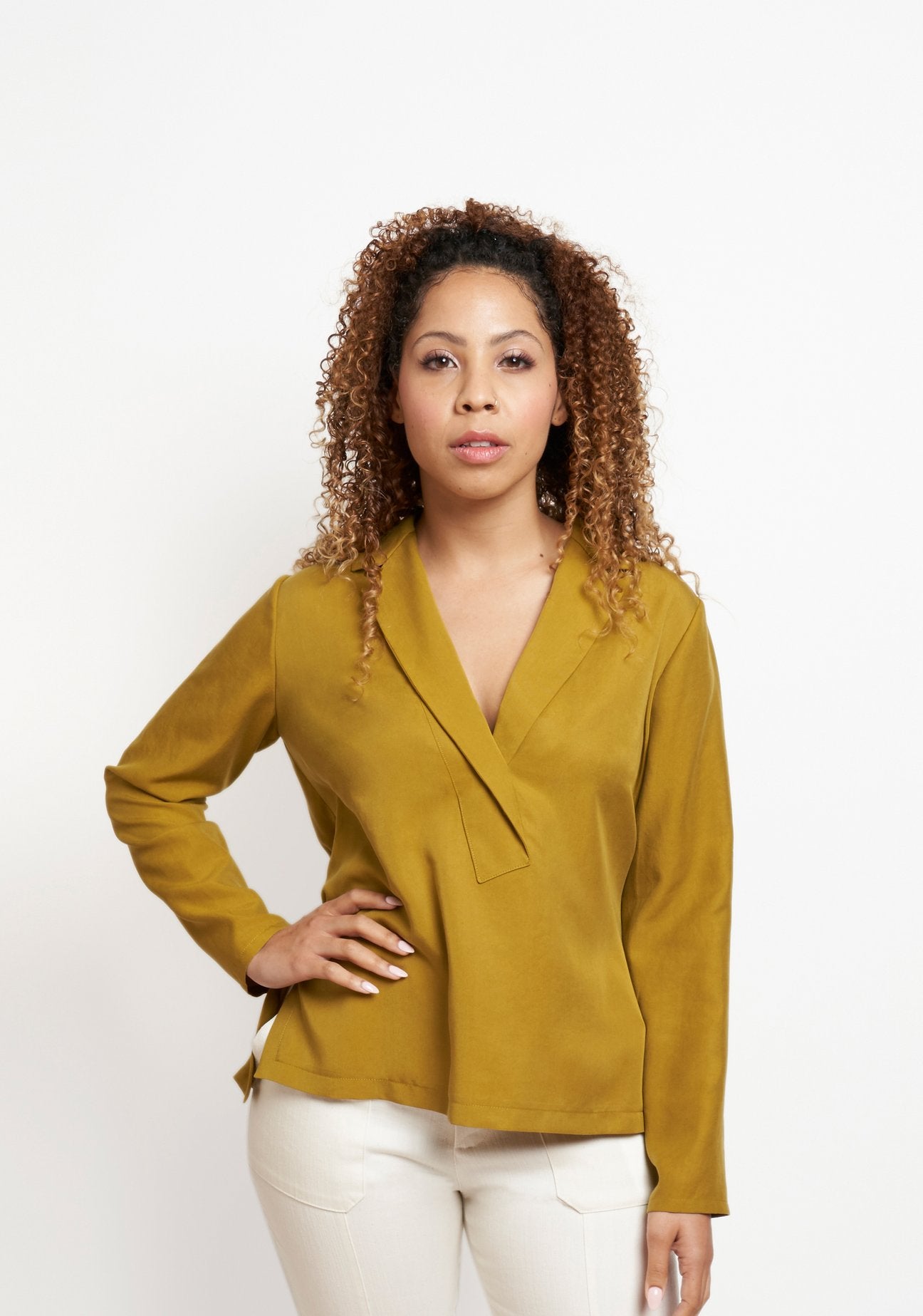 Augusta Shirt and Dress Shirt Pattern - Grainline Studio - Sizes 0 - 18