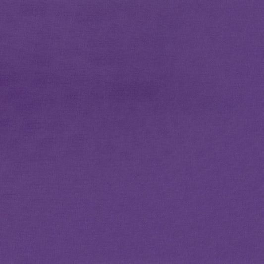 Silky Cotton Solids Japanese Quilting Fabric - Iris