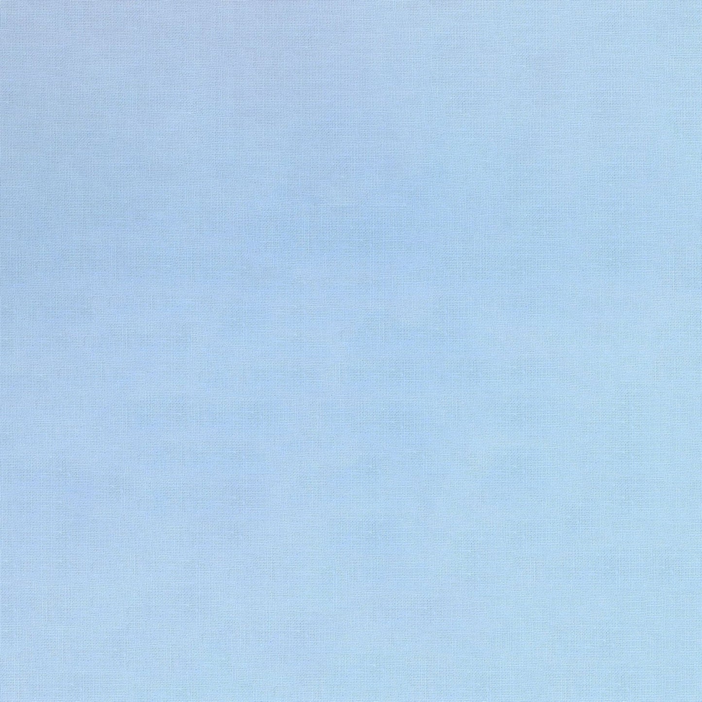 Silky Cotton Solids Japanese Quilting Fabric - Sky Blue