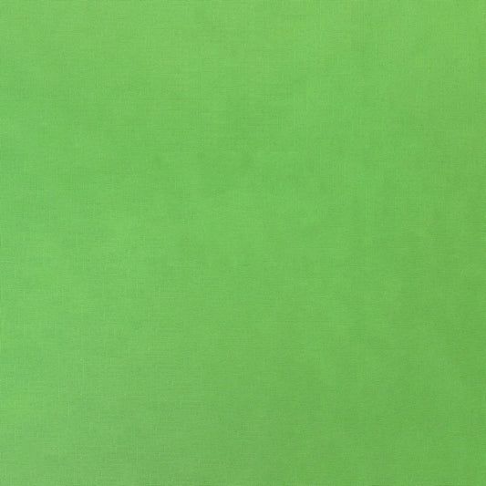 Silky Cotton Solids Japanese Quilting Fabric - Spring Green