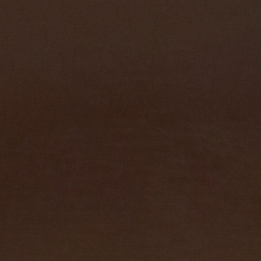Silky Cotton Solids Japanese Quilting Fabric - Russet Brown