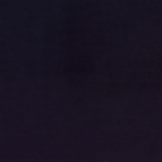 Silky Cotton Solids Japanese Quilting Fabric - Navy