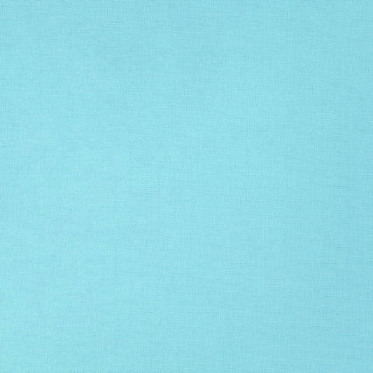 Silky Cotton Solids Japanese Quilting Fabric - Caribbean