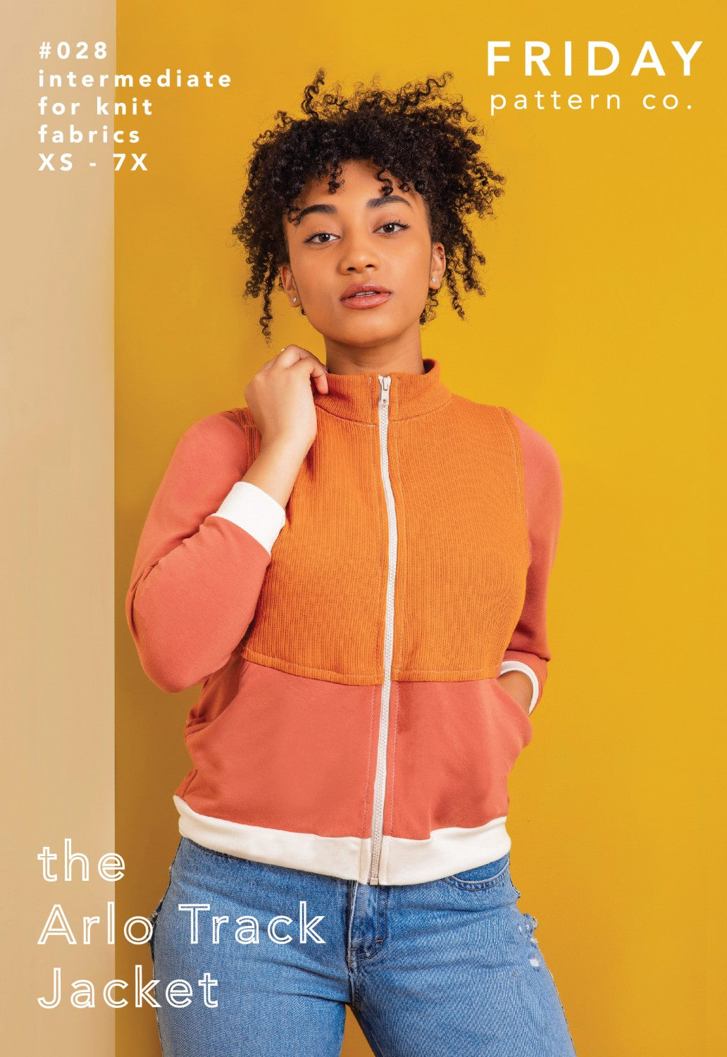 Arlo Track Jacket Pattern - By Friday Pattern Co