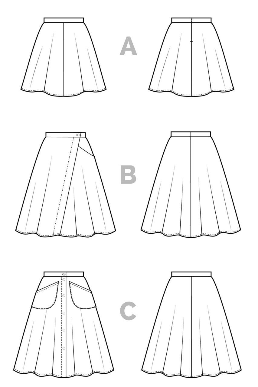 Fiore Skirt - By Closet Core Patterns