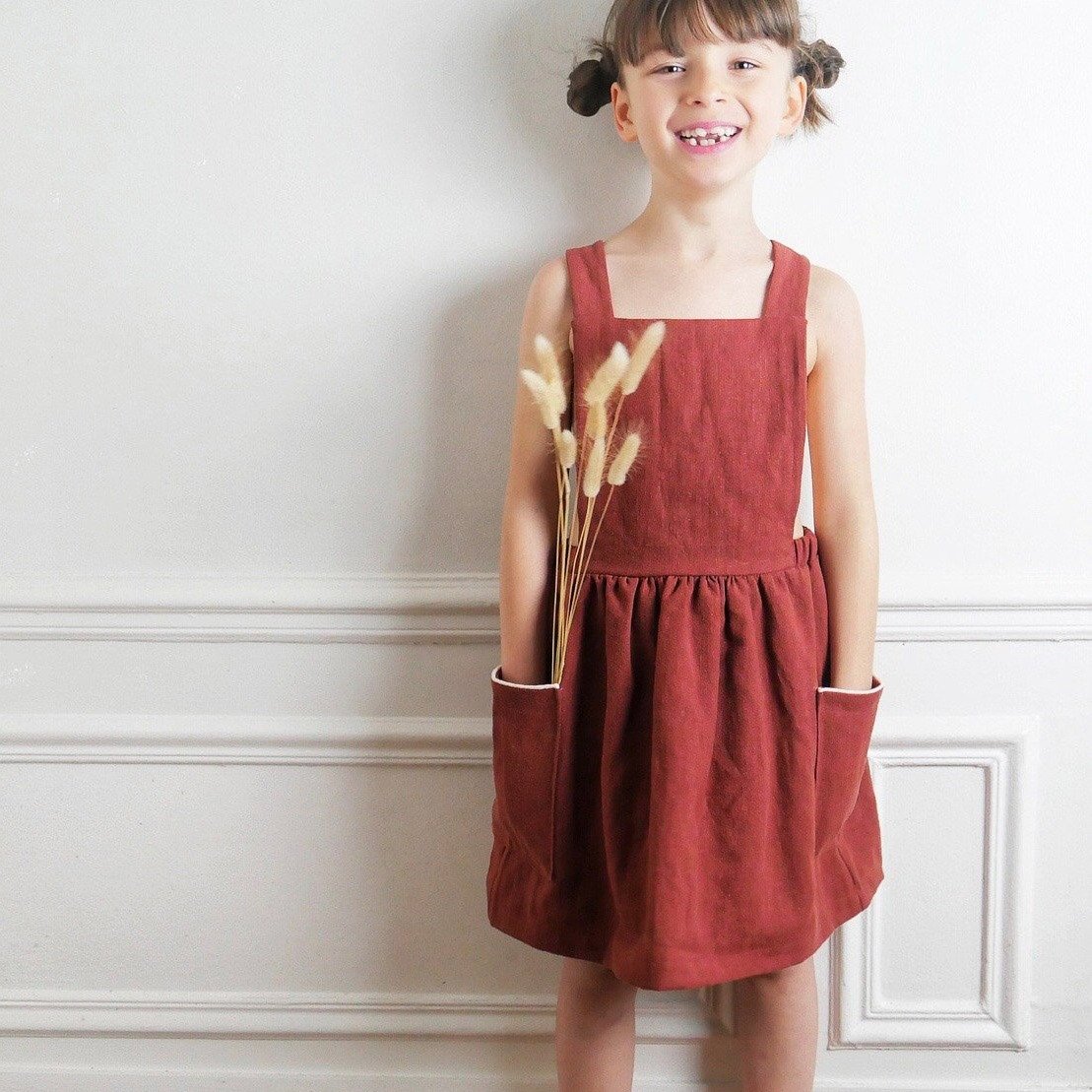 Ikatee - MILANO Dress Kids 3-12Y - Paper sewing pattern