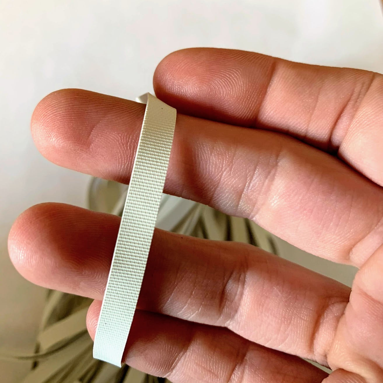 6mm Elastic Silicone Coated 1/4" - By the Yard - Riverside Fabrics