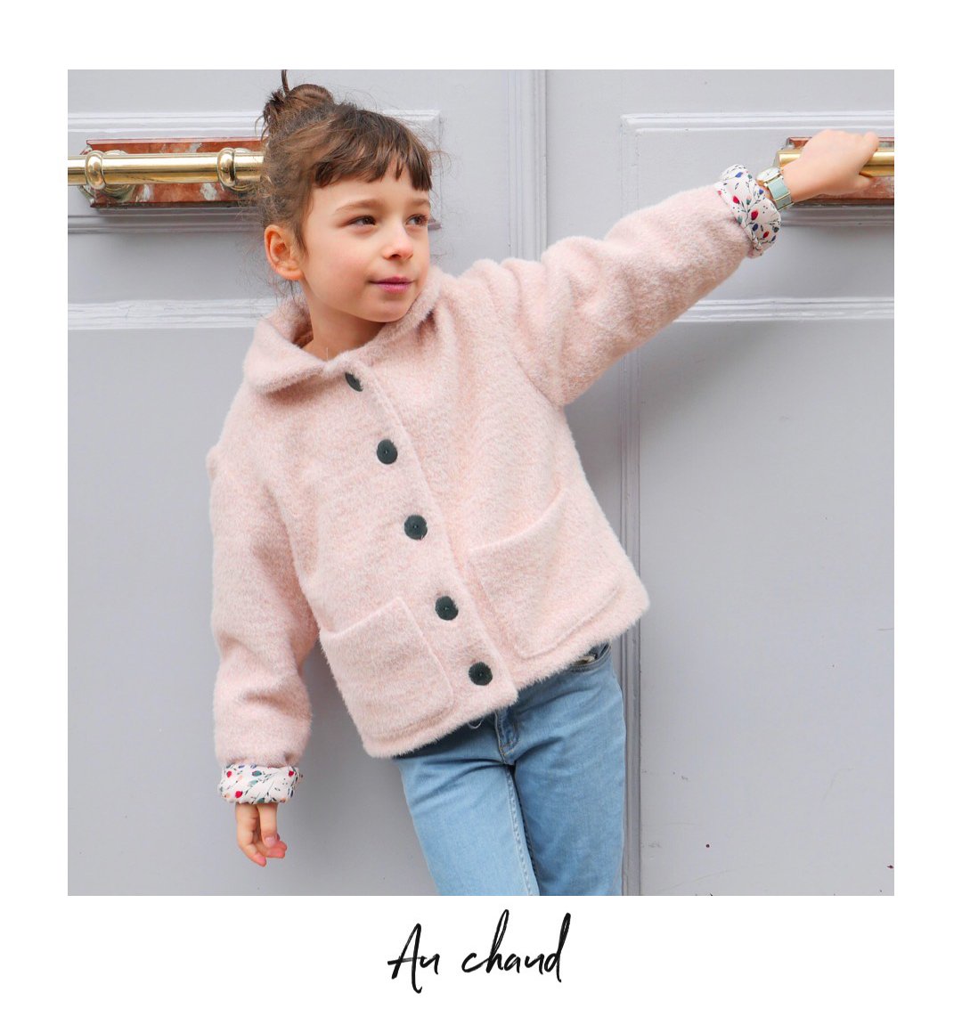 Ikatee - SAM - parka, jacket - Babies and Kids 6m/4y - Paper Sewing Pattern