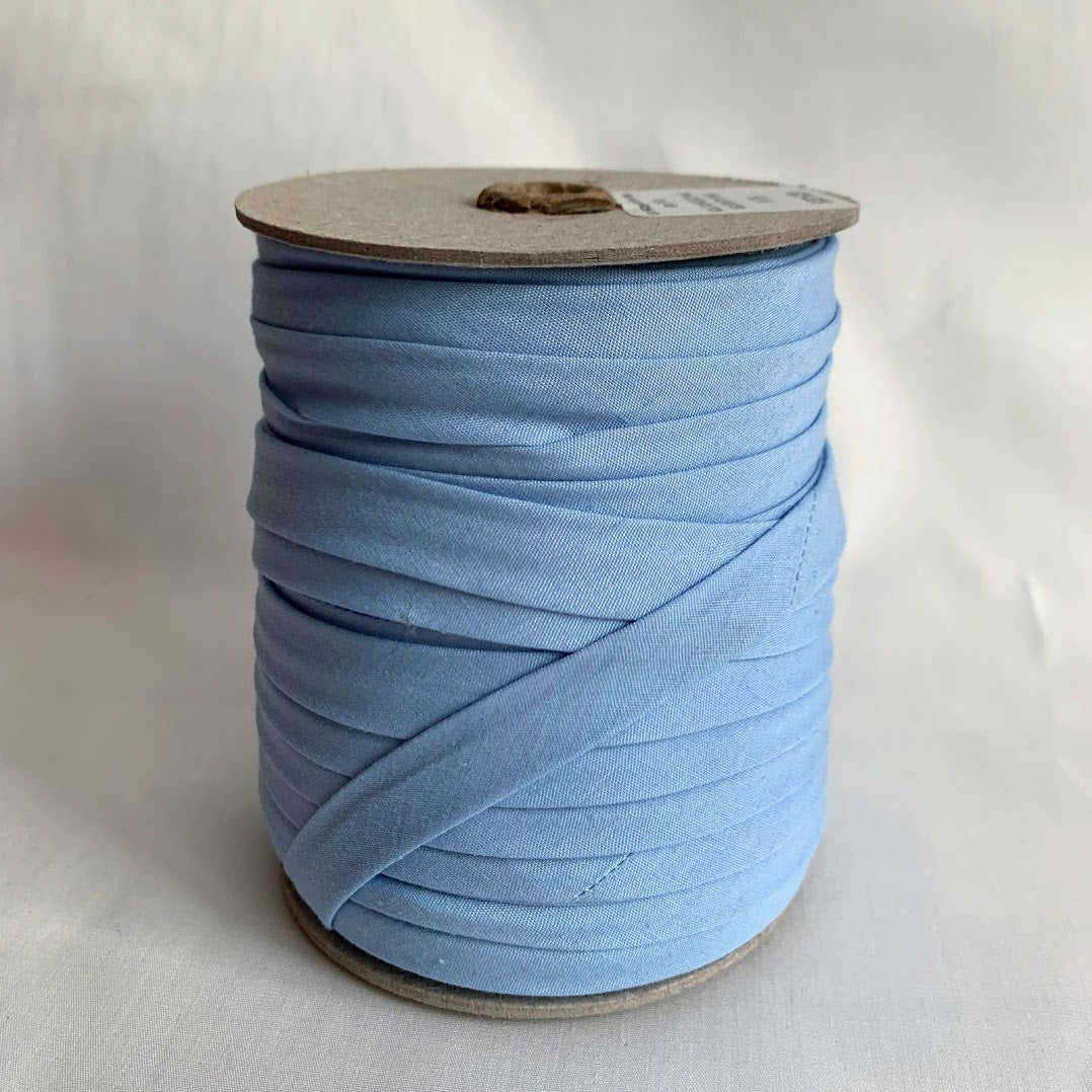 Extra Wide Double Fold Bias Tape 13mm (1/2") - Baby Blue