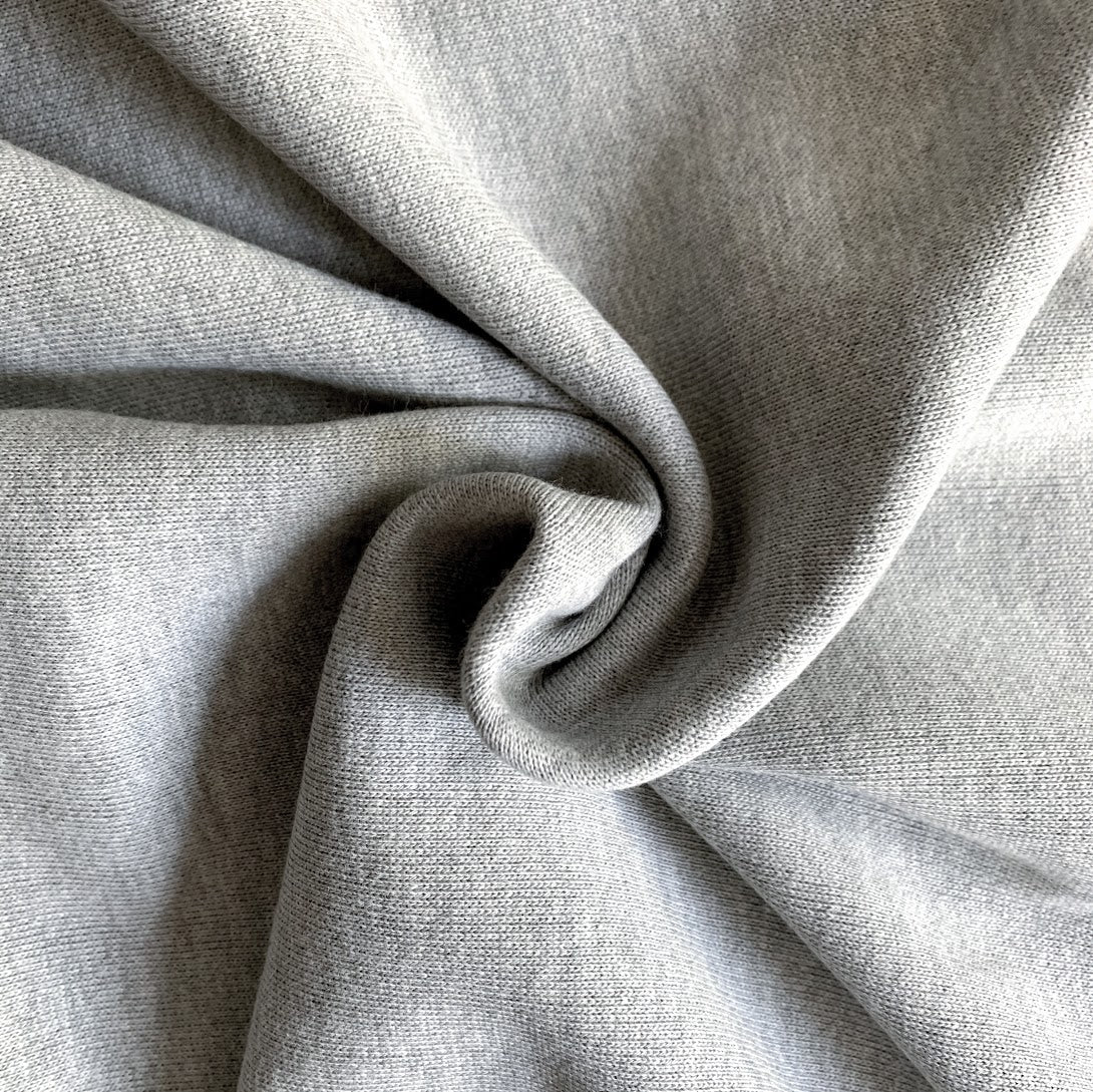 Organic Bamboo Charcoal Fleece Fabric, 350GSM