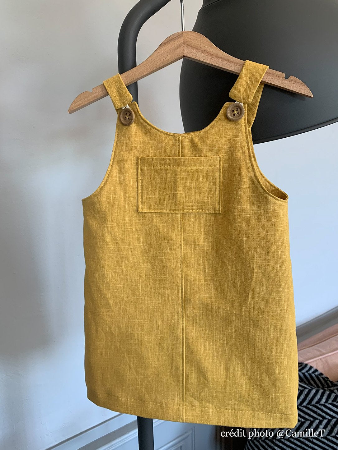 Ikatee - LONDON Short Overalls & Dress - Babies 6 months-4Y - Paper Sewing Pattern