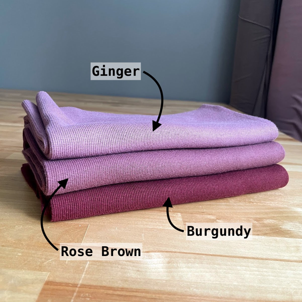 TENCEL™ Lyocell Organic Cotton 2x2 Ribbed Knit - Wisteria