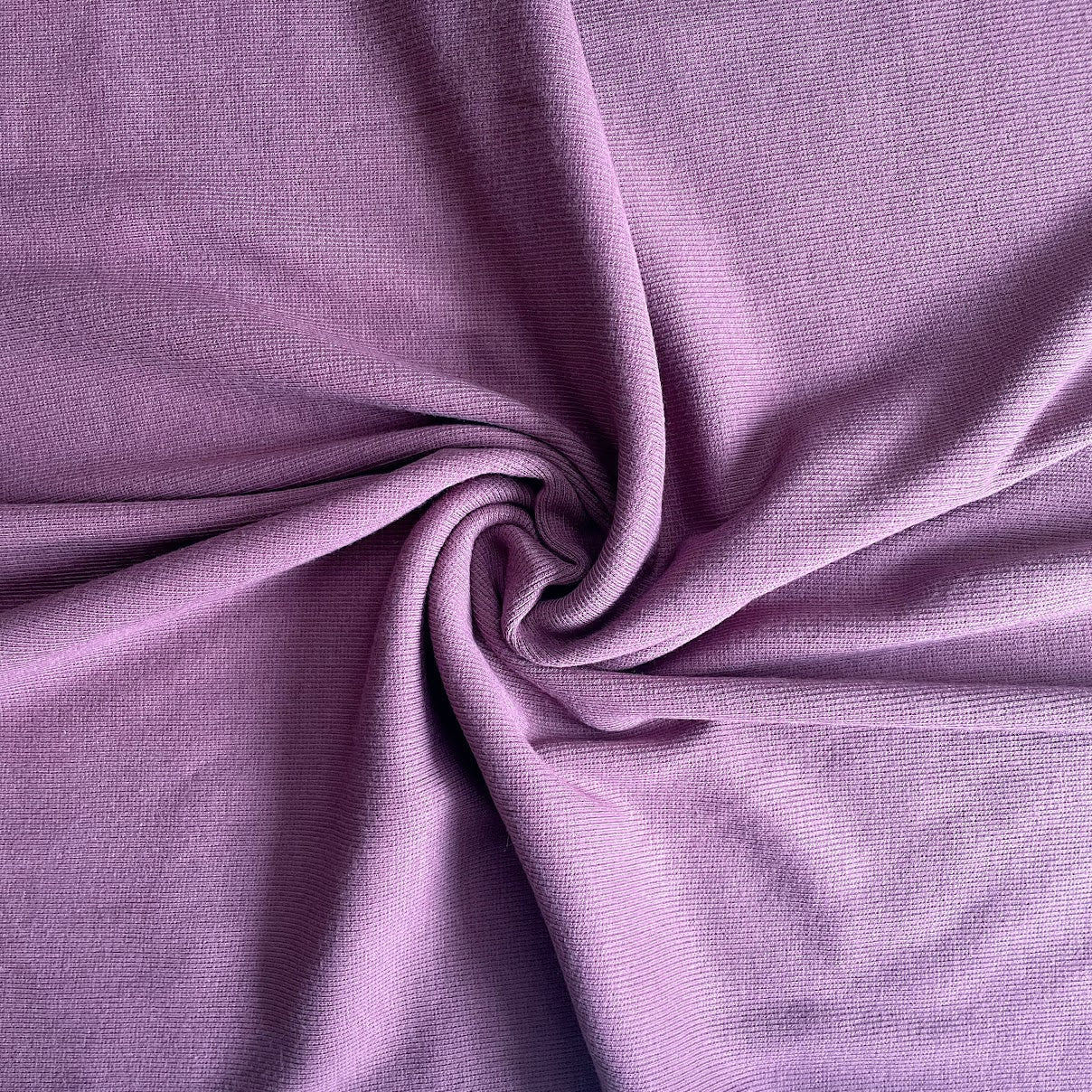 TENCEL™ Lyocell Organic Cotton 2x2 Ribbed Knit - Wisteria