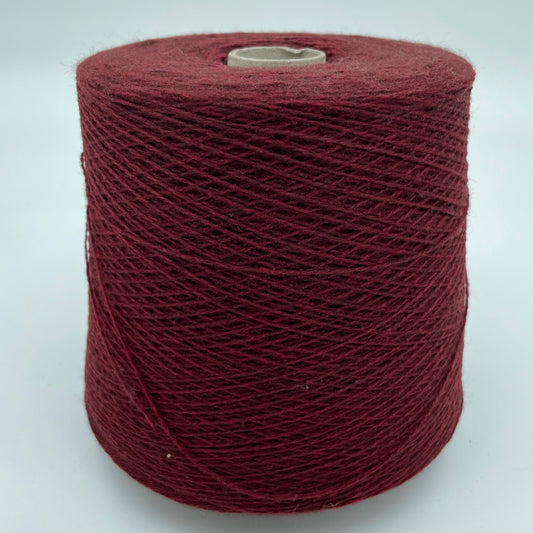 Baby Yak - Deadstock Yarn - Made in Italy -  Red Dahlia - Fingering Weight  - 100g