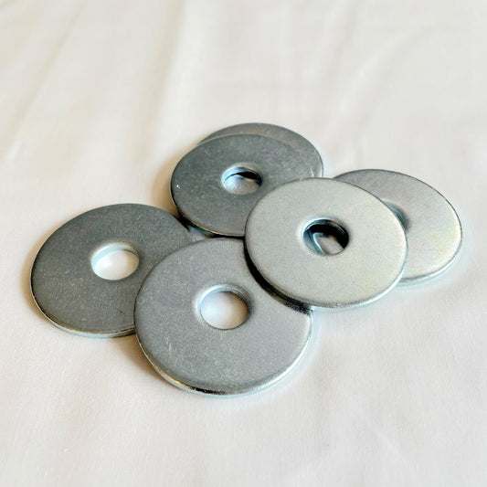 Extra Thick 2 inch Pattern Weight / Metal Washer - 5 Pack