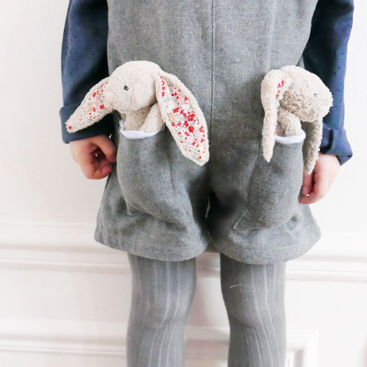 Ikatee - LONDON Short Overalls & Dress - Babies 6 months-4Y - Paper Sewing Pattern