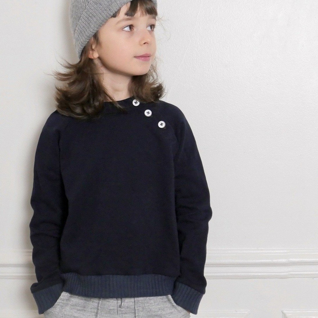 Ikatee - CHARLIE hoodie - Unisex 3-12 years - Paper Sewing Pattern