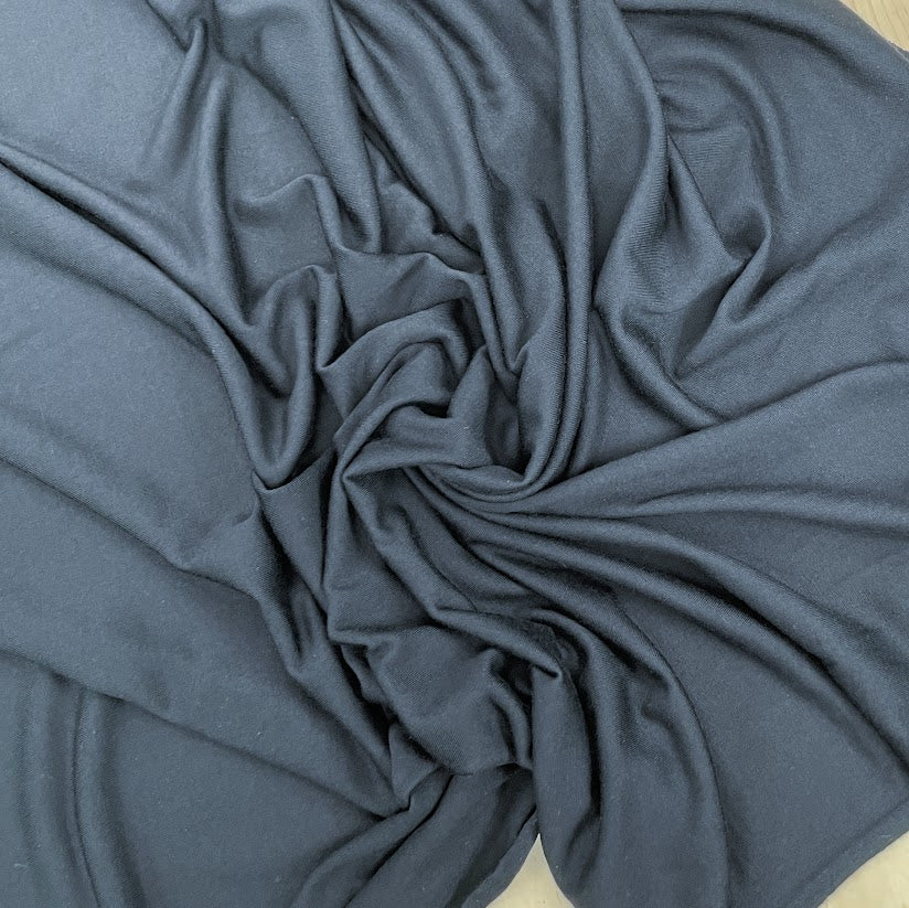 200gsm Heavier Superfine Merino - Black