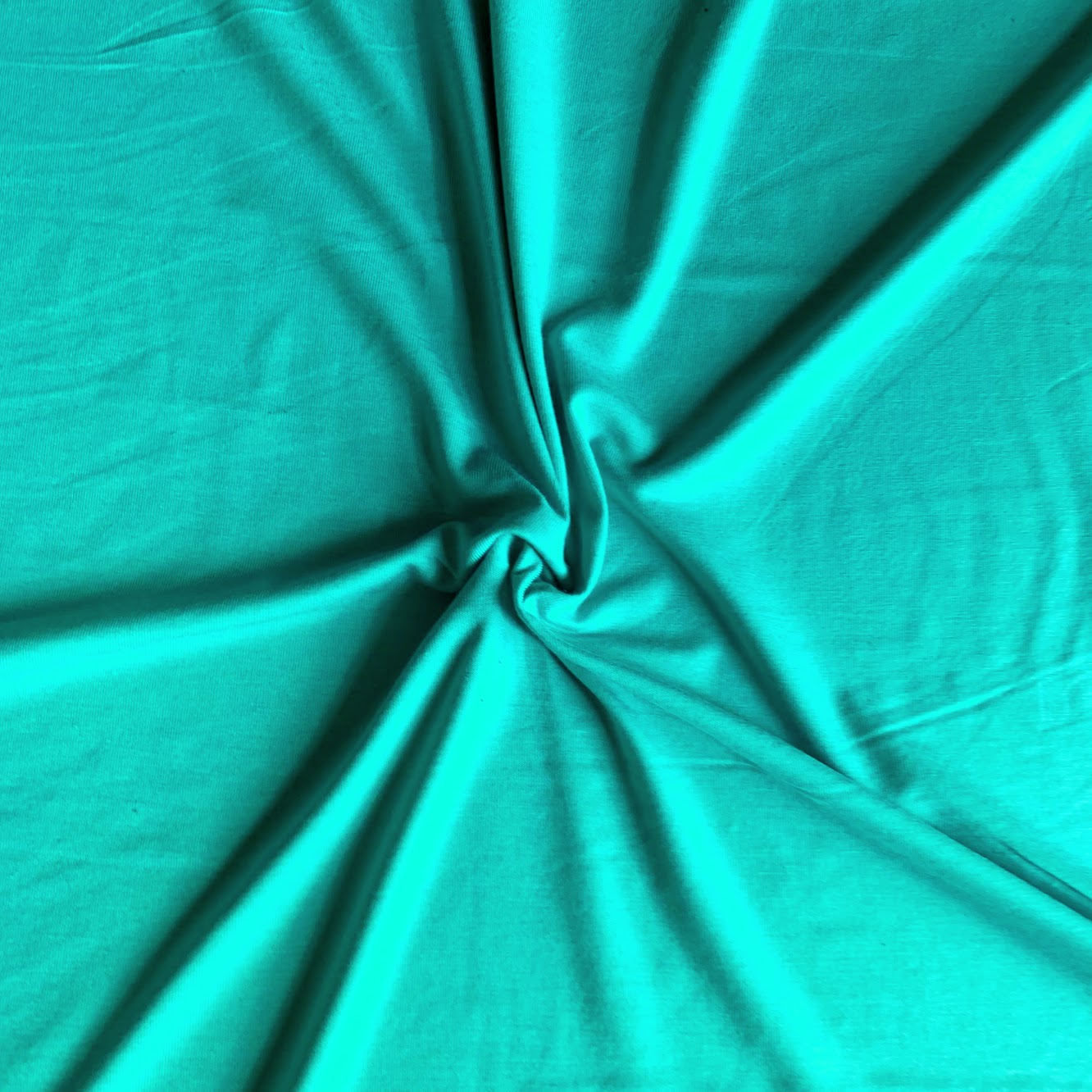 Bamboo/Cotton Stretch Jersey - Light Teal