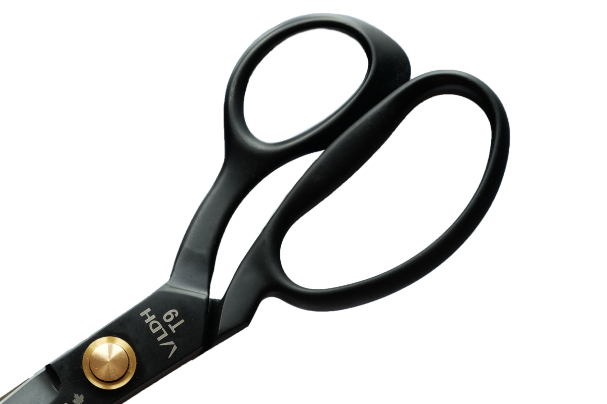 LDH 9.5" Matte Black Fabric Shears - Midnight Edition Scissors