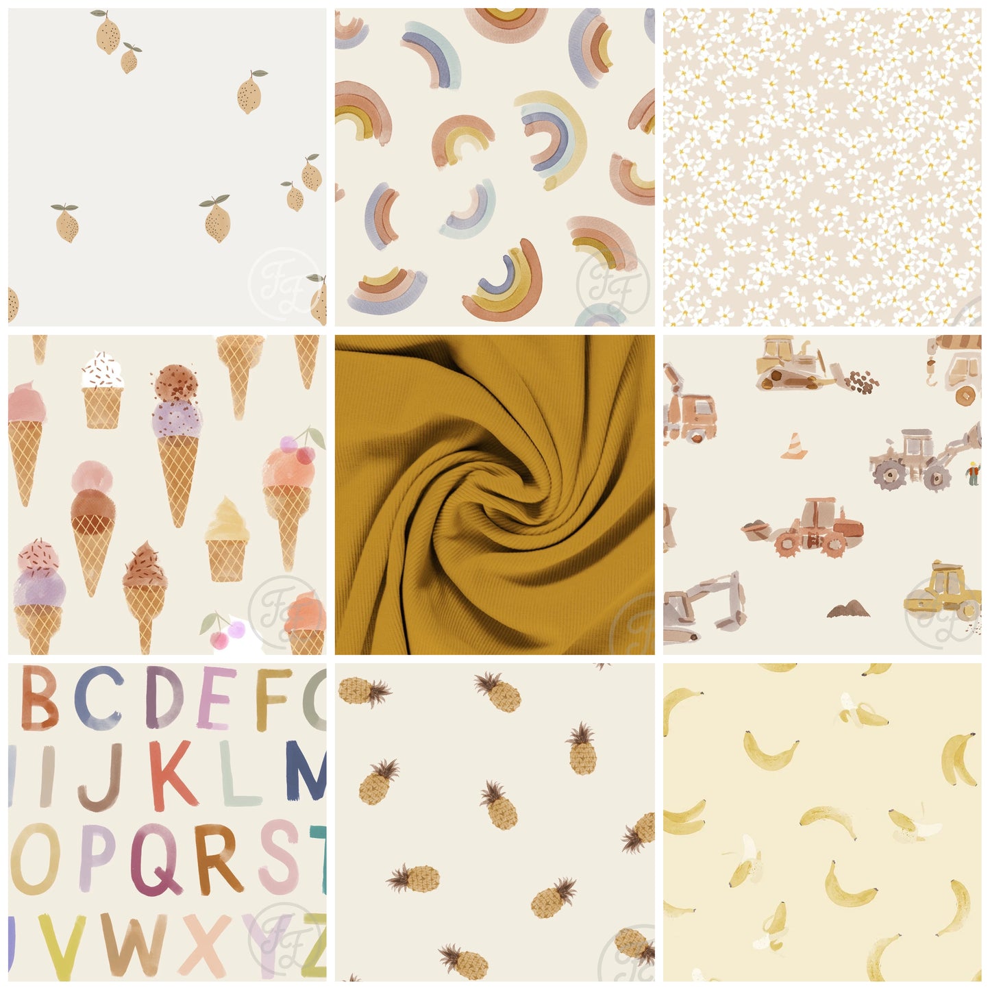 Honey 2x2 Cotton Rib Knit