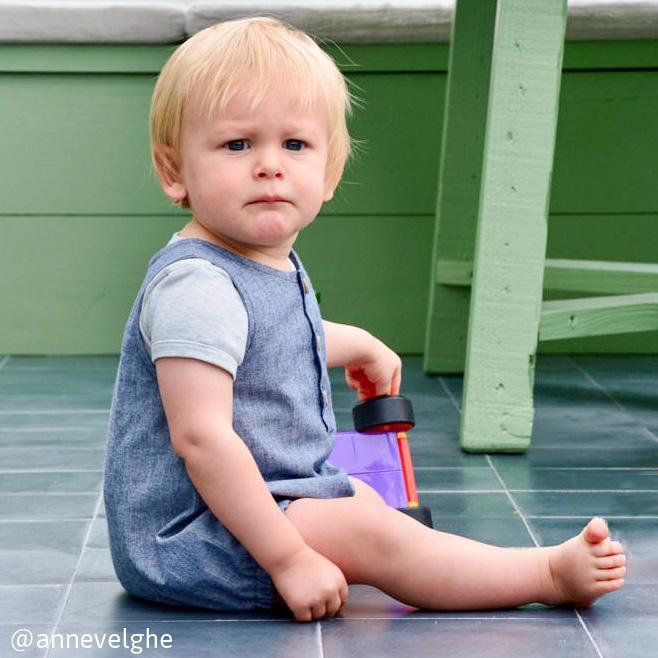 Ikatee - SYDNEY romper - Baby 1M/24M - Paper Sewing Pattern