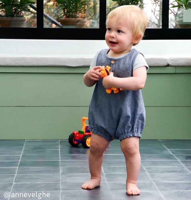 Ikatee - SYDNEY romper - Baby 1M/24M - Paper Sewing Pattern