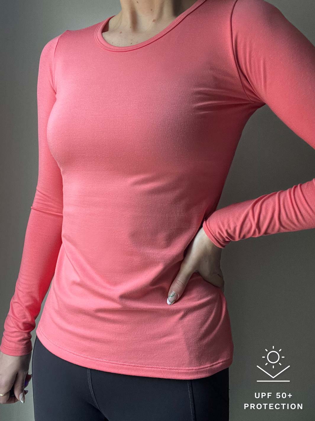 Bamboo Stretch Jersey Knit - Bubblegum Pink - Deadstock - 250gsm - UPF50