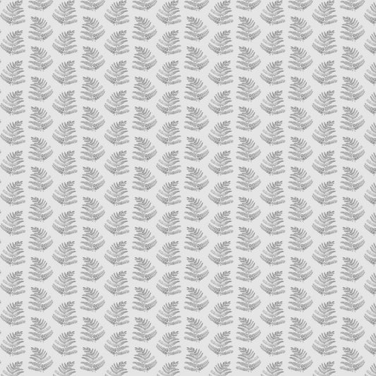 Glacial Ferns - Grey - Cotton Fabric