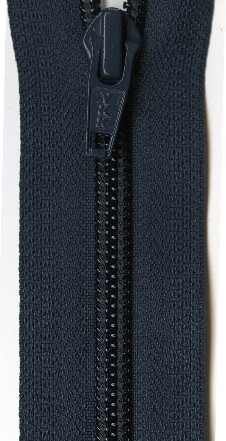 Open Ended Separating Zipper 40cm (16″) No. 5 - Navy
