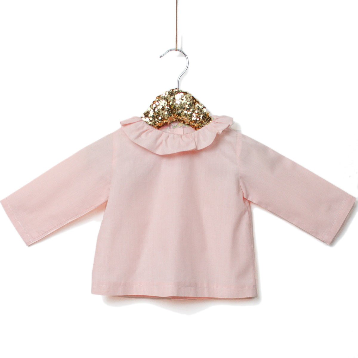 Ikatee - ELECTRE frilled collar Blouse - Baby 1M-4Y - Paper Sewing Pattern