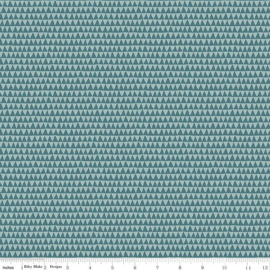 Riptide Smile - Triangles -  Teal