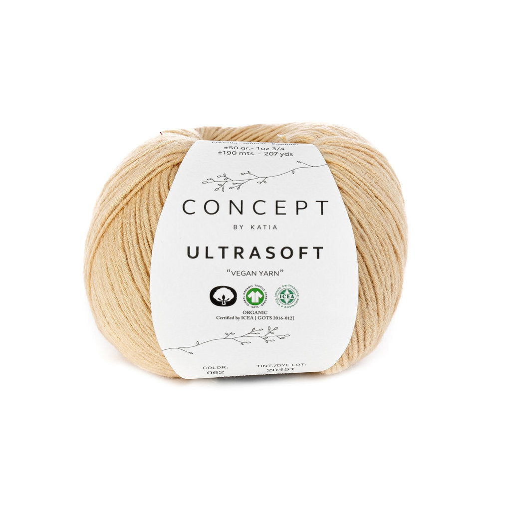 Concept Ultrasoft - Organic Cotton - Sport - 50g - 4 Colorways
