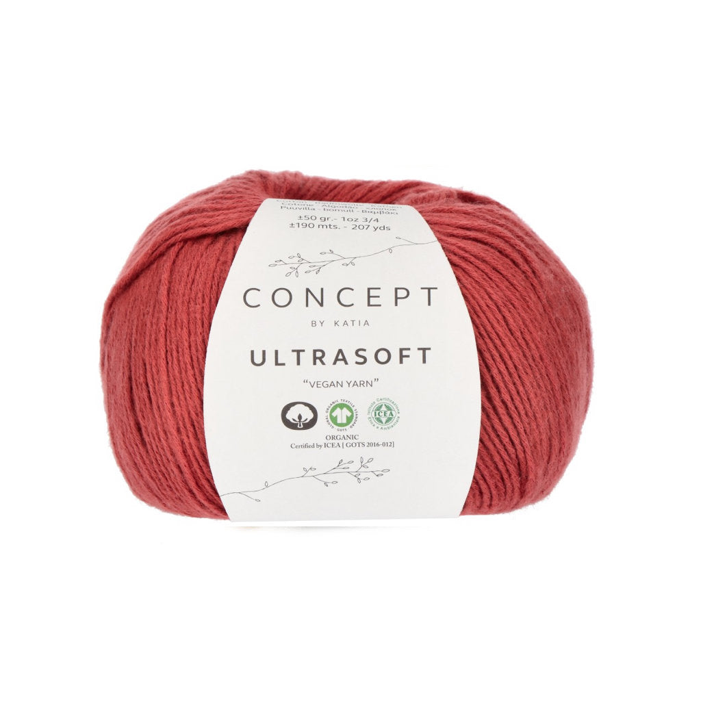 Concept Ultrasoft - Organic Cotton - Sport - 50g - 4 Colorways