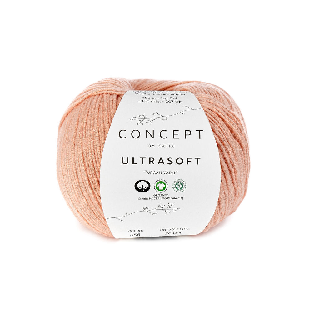 Concept Ultrasoft - Organic Cotton - Sport - 50g - 4 Colorways